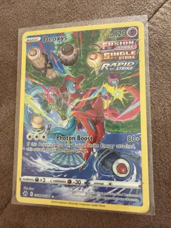 Pokemon Deoxys GG12/GG70 Crown Zenith Galarian Gallery Rare Card NM/M Condition - Image 1