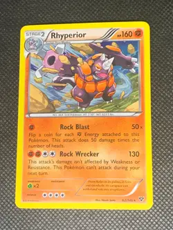 Rhyperior 62/146 Cosmos Holo - XY Blister Promo Pokemon Card - LP - Image 1