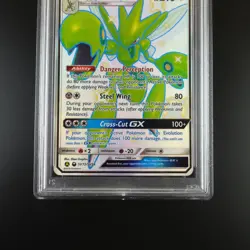 PSA 9 Scizor GX SV72/SV94 Pokemon Hidden Fates Full Art Holo Card - Image 3