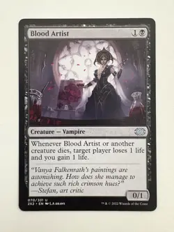 Blood Artist MTG Magic the Gathering Card NM Near Mint 2X2 - Image 1