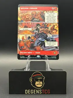 Maximum Carnage (Borderless) Marvel's Spider-Man Foil 0225 - Image 1