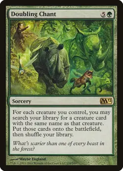 Core Set 2012 Doubling Chant MTG Magic the Gathering NM - Image 1