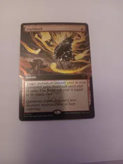 Flashback (Extended Art) 333 Secrets of Strixhaven Magic: The Gathering Foil NM - Image 1