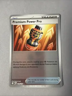 Pokemon TCG * Mega Evolution * 124/132 Premium Power Pro REVERSE HOLO UNCOMMON - Image 1