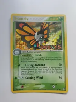 Beautifly - EX Deoxys 2/107 - REVERSE Holo Rare Pokemon - Image 1