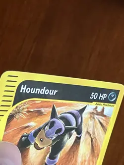 Houndour 113/165 Reverse Holo Expedition E-Reader Pokemon TCG - Image 3
