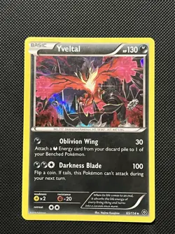 Pokemon XY Steam Siege - Yveltal - 65/114 - Holo Rare - NM/VLP - Image 2