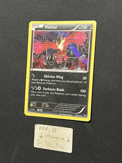Pokemon XY Steam Siege - Yveltal - 65/114 - Holo Rare - NM/VLP - Image 4