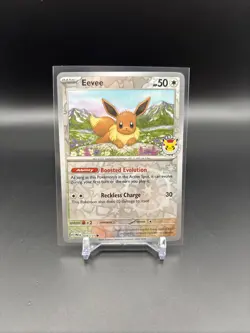 Eevee - 074/131 (Pokemon Day 2025) Reverse Holo - Pokemon NM - Image 1