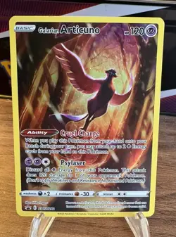 Pokemon TCG Galarian Articuno SWSH282 Promo Rare - Image 1