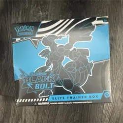 Pokemon Scarlet & Violet Black Bolt Elite Trainer Box English - Image 1