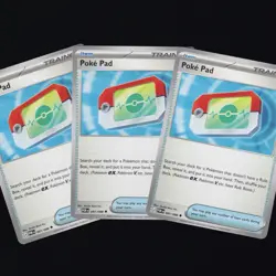 Poke Pad (x3) 081/088 Perfect Order Trainer Play Set Pokemon TCG NM - Image 1