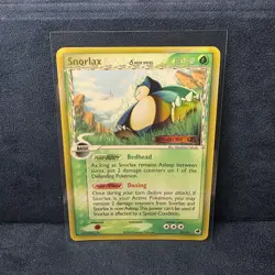 Pokemon Snorlax 10/101 Delta Species Dragon Frontiers Stamped Reverse Holo - Image 1