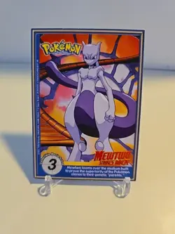 Pokemon Burger King PokeTrivia Non-perforated Wigglytuff #40 - Image 2
