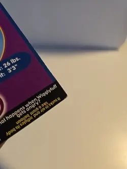 Pokemon Burger King PokeTrivia Non-perforated Wigglytuff #40 - Image 3
