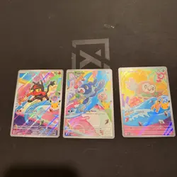 Pokemon TCG First Partner promo Lot - Litten, Popplio, Rowlet - Image 1