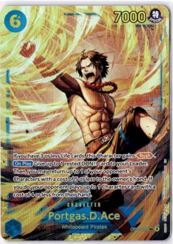 Portgas D. Ace (OP13-119) (SEC) [Carrying on His Will] One Piece TCG ENG - Image 1