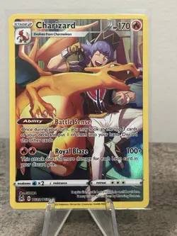 Charizard TG03/TG30 Pokemon TCG Lost Origin Trainer Gallery Card NM - Image 3