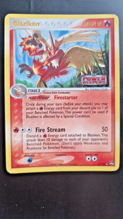 Pokemon TCG: Blaziken 5/108 - EX Power Keepers - Stamped Reverse Holo (2007) - Image 1