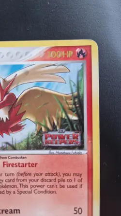 Pokemon TCG: Blaziken 5/108 - EX Power Keepers - Stamped Reverse Holo (2007) - Image 2
