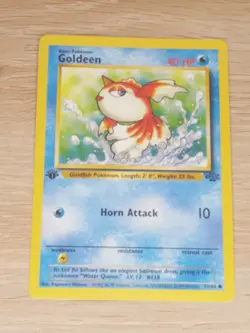 Pokemon Card - Goldeen 53/64 - 1st Edition Jungle Set WOTC - Uncommon - Exc - Image 4
