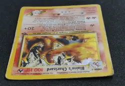 Pokemon TCG - Blaine's Charizard Gym Challenge 2/132 Holo - Damaged DMG - Image 5