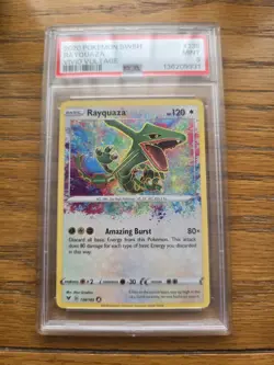 Pokemon TCG - Vivid Voltage - Rayquaza Amazing Rare 138/185 - PSA 9 - Image 1
