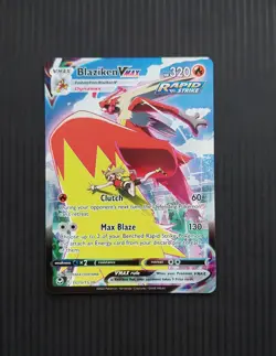 Pokemon TCG Blaziken VMAX TG15/TG30 Silver Tempest Trainer Gallery - Image 1