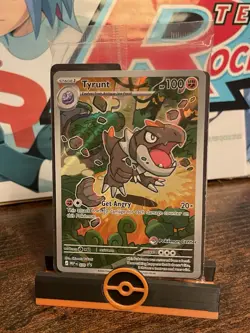 Pokemon TCG Tyrunt MEP 070 Pokemon Center Stamped Promo SEALED - Perfect Order - Image 1