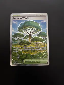 Forest of Vitality 109/088 Ultra Rare Full Art Perfect Order Pokemon Card TCG - Image 2