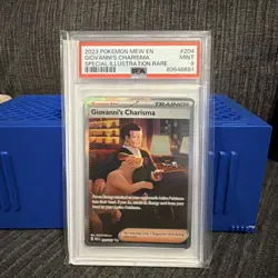 ✨ Pokemon ✨ SV: 151 Giovanni's Charisma 204/165 SIR NM - Image 1