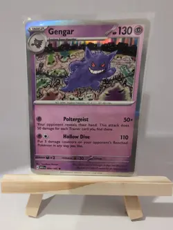 Pokemon TCG Gengar Scarlet & Violet-151 094/165 Holo Holo Rare - Image 1