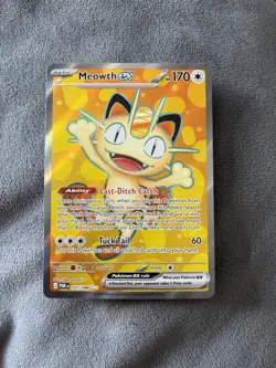 107/088 Meowth ex | Rare Ultra Card | Perfect Order | Pokemon TCG - Image 1