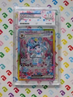 Slyveon Ex 156/131 Prismatic Evolutions Special Illustration Rare ACE 10 - Image 1