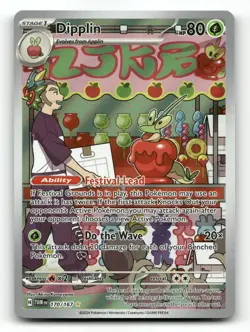 Dipplin 170/167 - Twilight Masquerade - Pokemon Card NM/M - Image 1