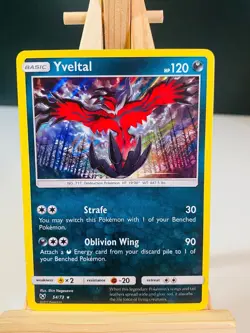 Yveltal 54/73 Rare Holo [M/NM] [S&M: Shining Legends] - Pokemon Card - Image 1