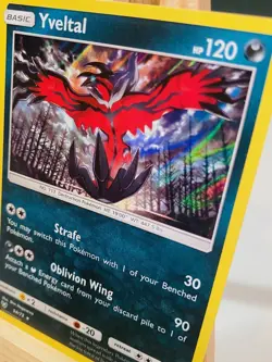 Yveltal 54/73 Rare Holo [M/NM] [S&M: Shining Legends] - Pokemon Card - Image 2