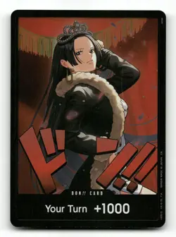 DON!! Card (Boa Hancock) - Heroines Edition - One Piece Card NM/M - Image 1