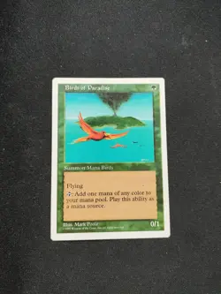 Birds of Paradise MTG Core Set 5th Edition Regular - Image 1