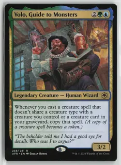 Volo, Guide to Monsters LP 238 Adventures in the Forgotten Realms MTG - Image 1