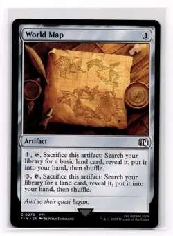 2025 MTG Final Fantasy World Map Common #270 Magic the Gathering - Image 1