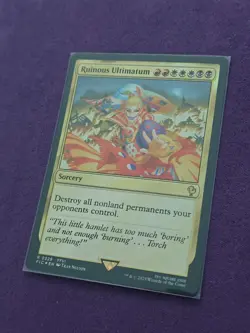 Ruinous Ultimatum (Surge Foil) R Commander: FINAL FANTASY 329 NM MTG FIC - Image 2