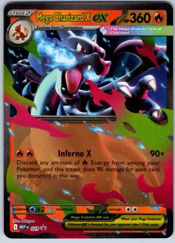 Pokemon TCG Mega Charizard x EX 29 Black Star Promo - Image 1