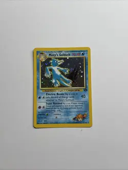 Pokemon TCG Misty's Golduck Gym Challenge 12 /132 Holo 1st Edition Holo Rare - Image 2