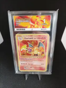 Charizard 11/108 Pokemon TCG Charizard 2016 Evolution 11/108 ACE 1 Poor - Image 1