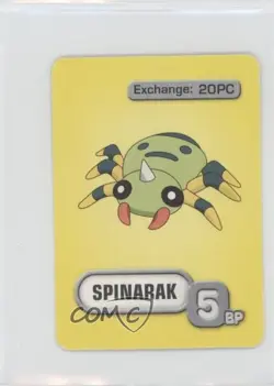 Spinarak Pokemon Master Trainer Board Game Pokemon Cards 2005 - Image 1