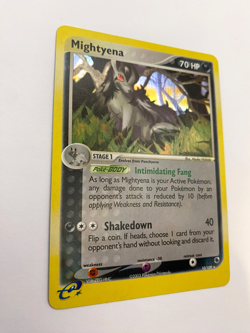 Pokemon Card - Mightyena 10/109 EX Ruby & Sapphire *EX* Rare Holo - Image 4