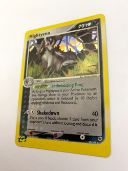 Pokemon Card - Mightyena 10/109 EX Ruby & Sapphire *EX* Rare Holo - Image 5