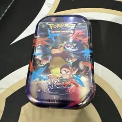 Pokemon TCG Mega Heroes Sealed Mini Tin Qty Available - Image 1