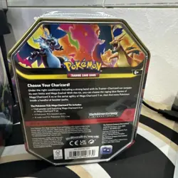 Pokemon TCG Charizard X & Y Ex Sealed Tin 2 Box Lot - Image 5